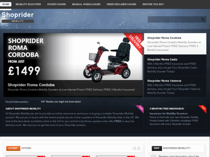 www.shopridermobility.co.uk