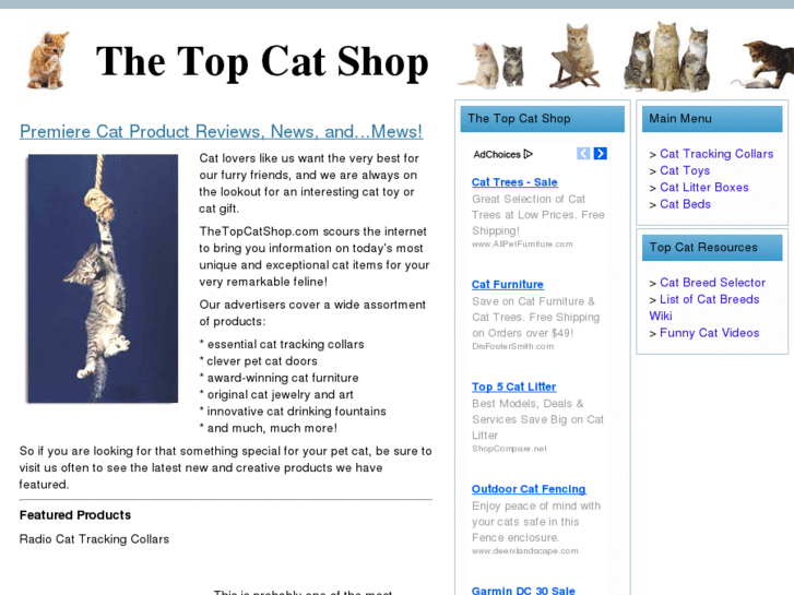 www.thetopcatshop.com