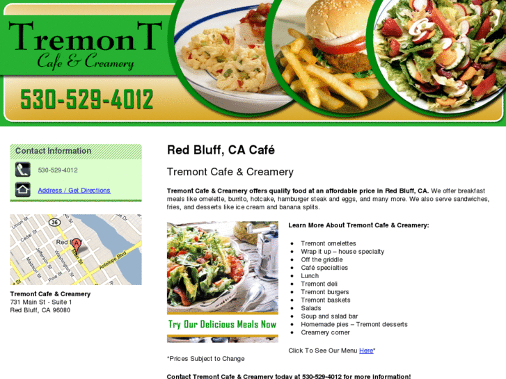 www.tremontcafeandcreamery.com