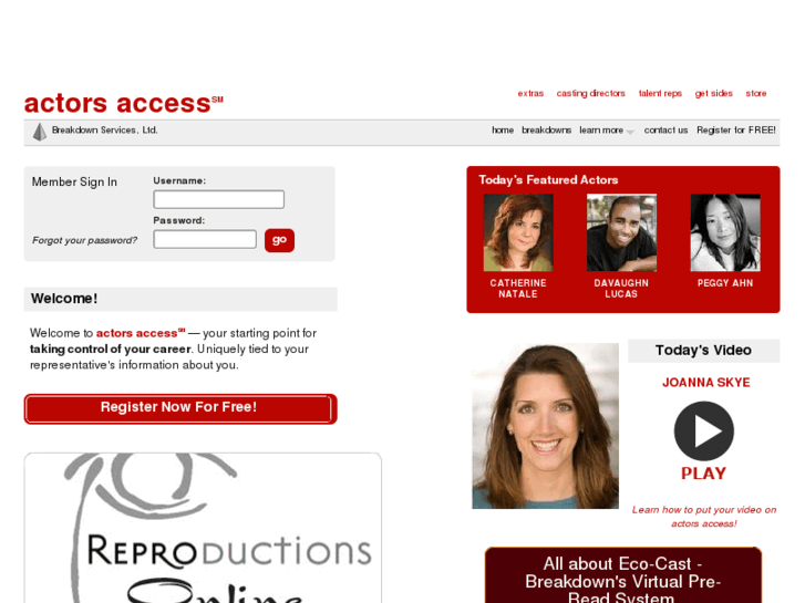 www.actorsaccess.com