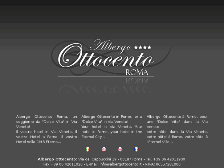 www.albergottocento.it