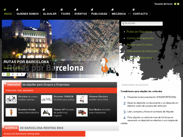 www.barcelonarentingbike.com