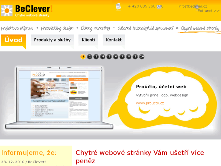 www.beclever.cz