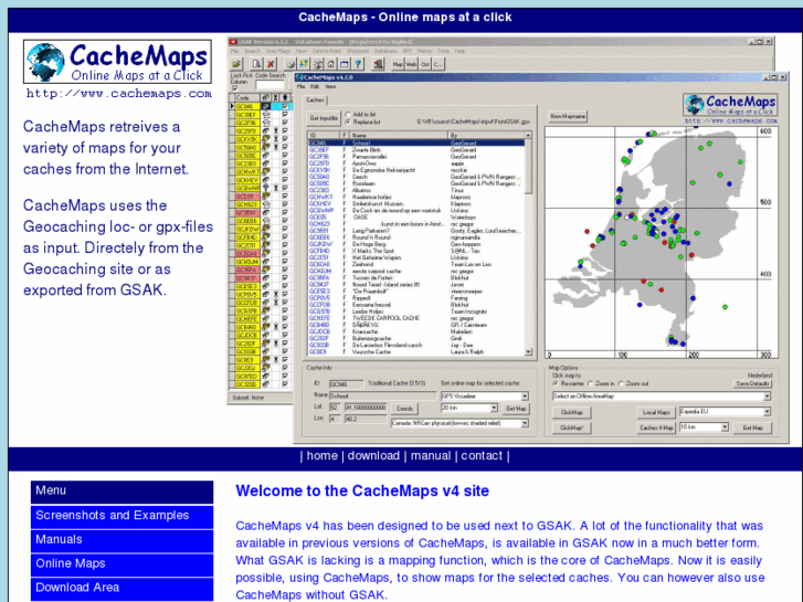 www.cachemaps.com