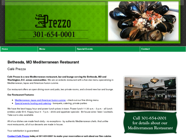 www.cafeprezzomd.com