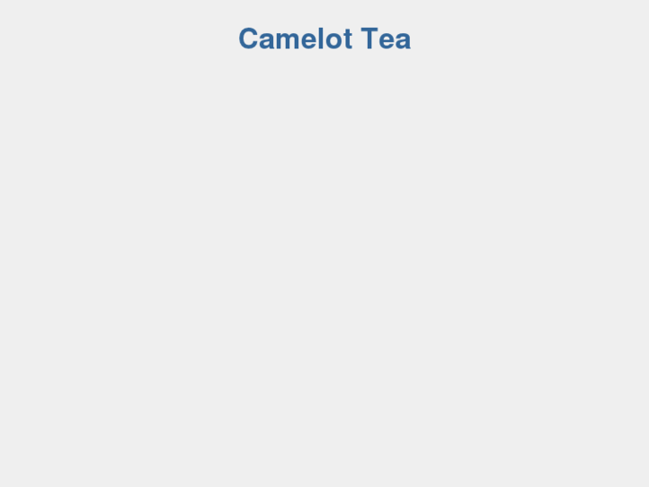 www.camelottea.com