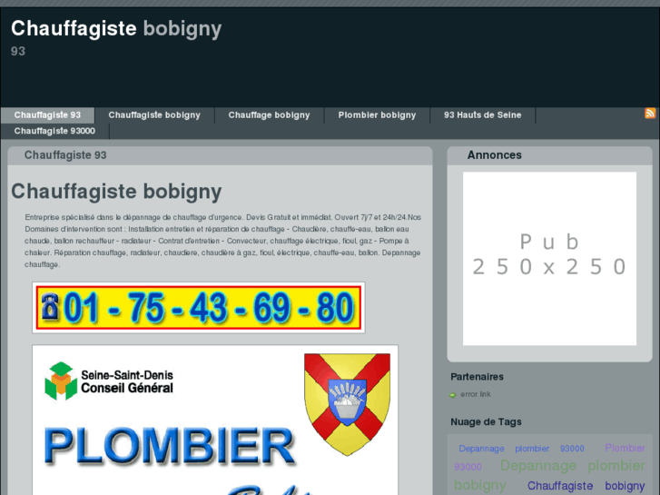 www.chauffagistebobigny.com