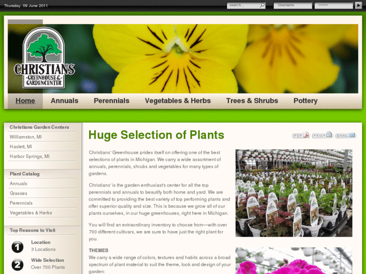 www.christiansgreenhouses.com