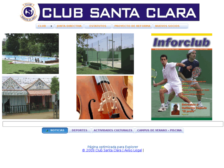 www.clubsantaclara.es