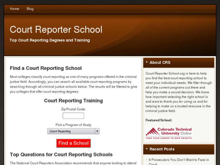 www.courtreporterschool.org