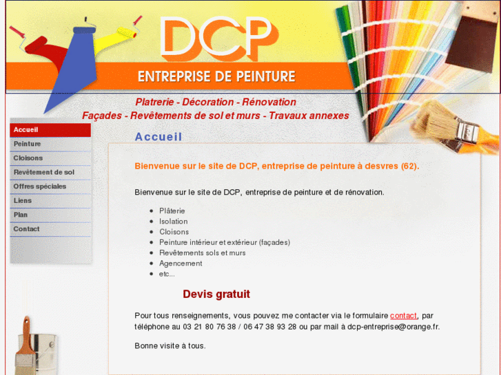 www.dcp-entreprisede-peinture.com