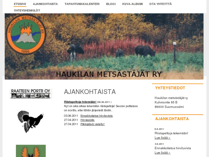 www.haukilanmetsastajat.net