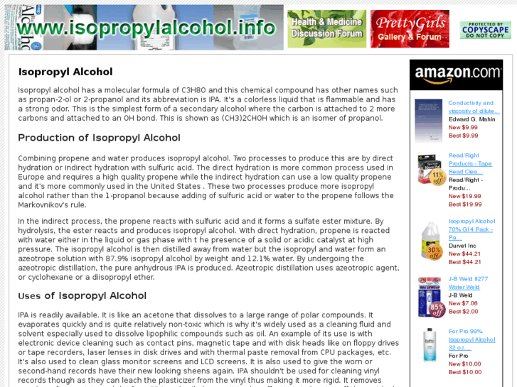 www.isopropylalcohol.info