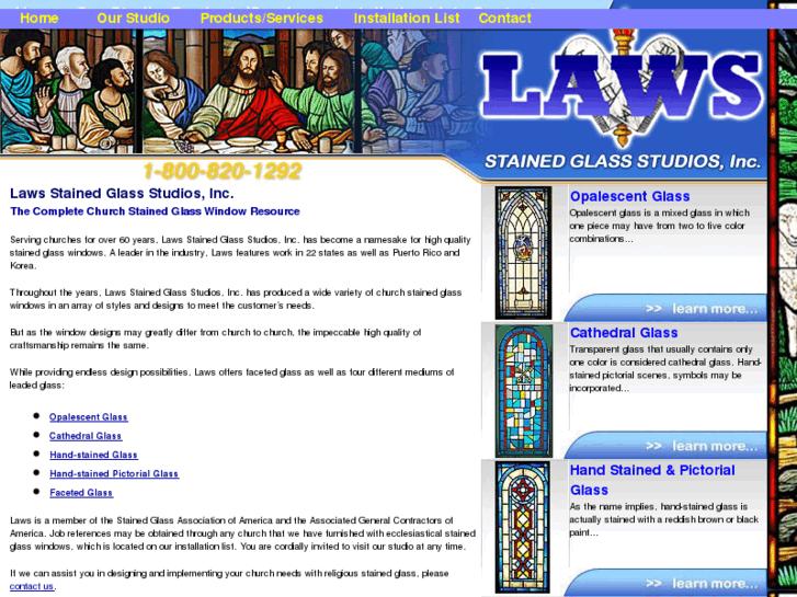 www.lawsstainedglass.com