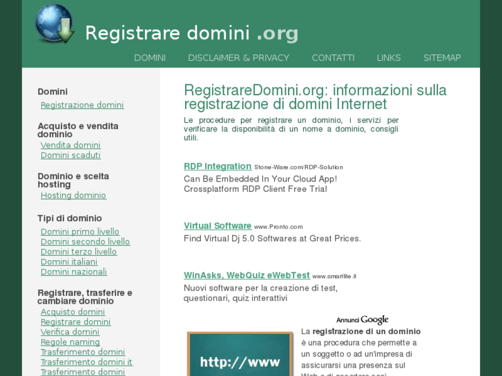 www.registraredomini.org