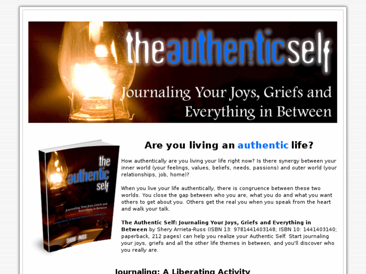 www.theauthenticselfbook.com