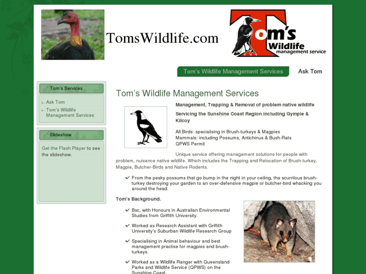 www.tomswildlife.com