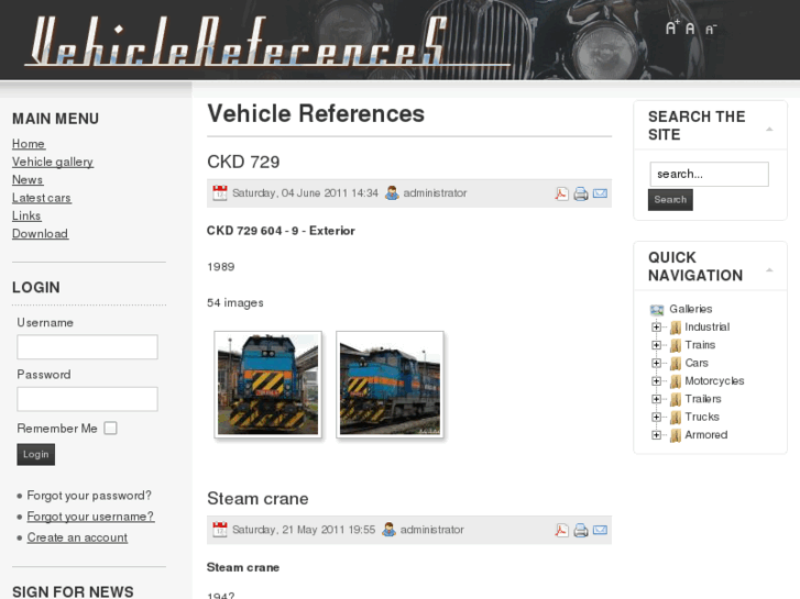 www.vehiclereferences.com