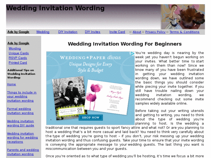 www.weddinginvitewording.com