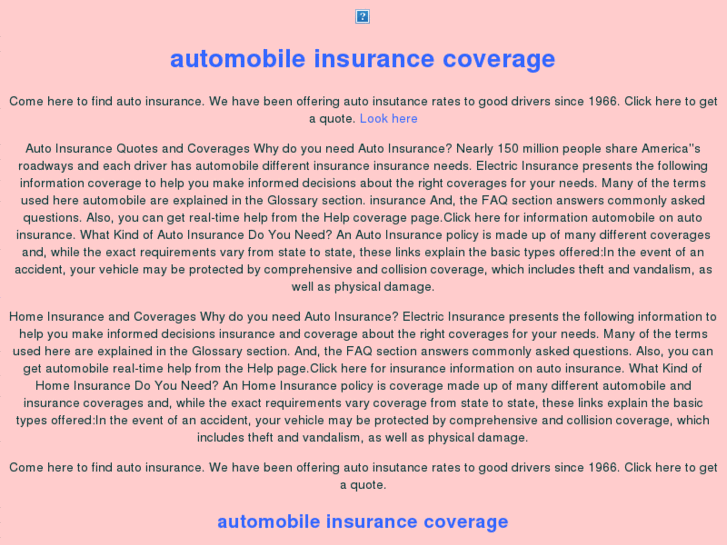 www.automobile-insurance-coverage.com