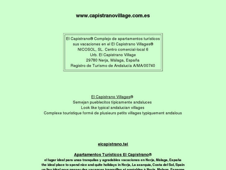 www.capistranovillage.com.es