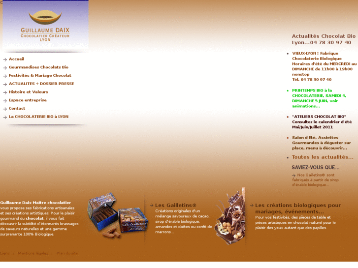 www.chocolats-guillaume-daix.com