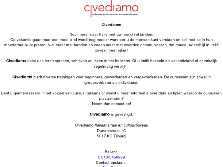 www.civediamo.nl