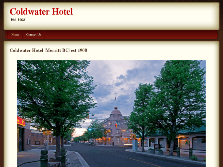 www.coldwaterhotel.com