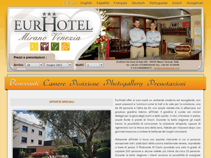 www.eurhotelvenice.com