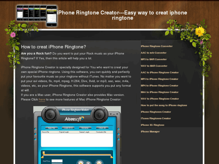 www.iphoneringtonecreator.biz