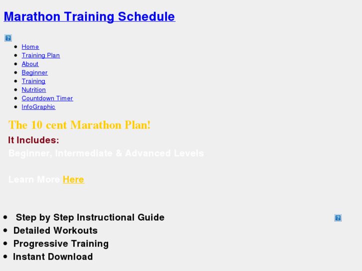 www.marathontrainingschedule.net