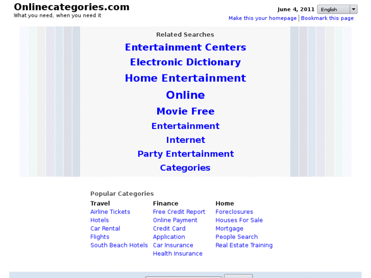 www.onlinecategories.com