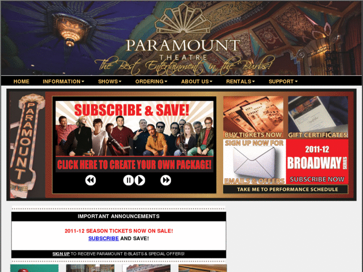 www.paramountartscentre.com