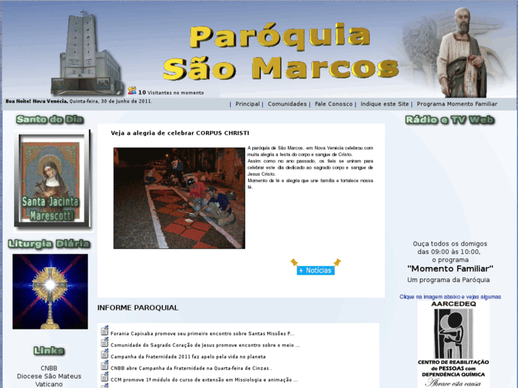 www.paroquiasaomarcos.com