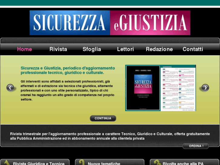 www.sicurezzaegiustizia.com