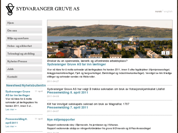 www.sydvarangergruve.no