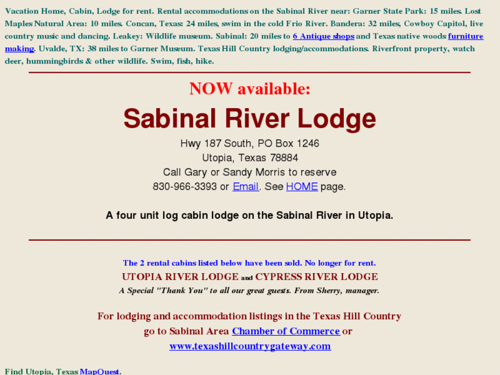 www.utopiariverlodge.com