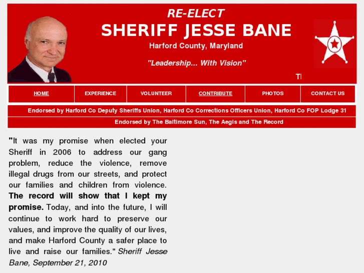 www.baneforsheriff.com