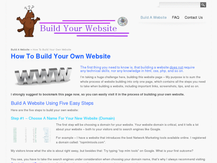 www.build-a-website.info