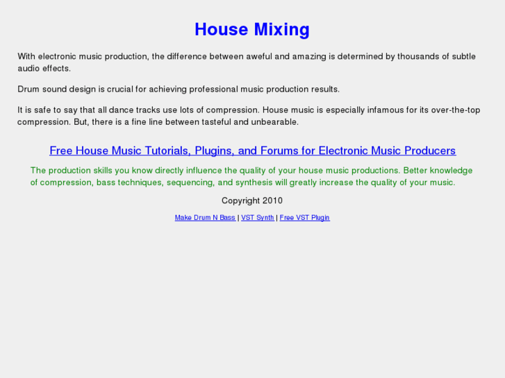 www.housemixing.com