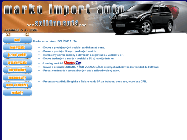 www.markoimportauto.sk