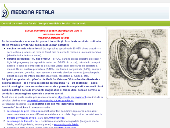 www.medicinafetala.ro