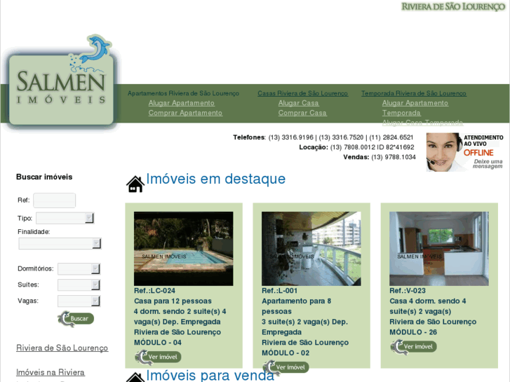 www.salmenimoveis.com.br