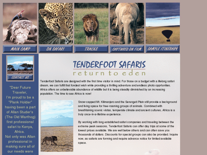 www.tenderfootsafari.com