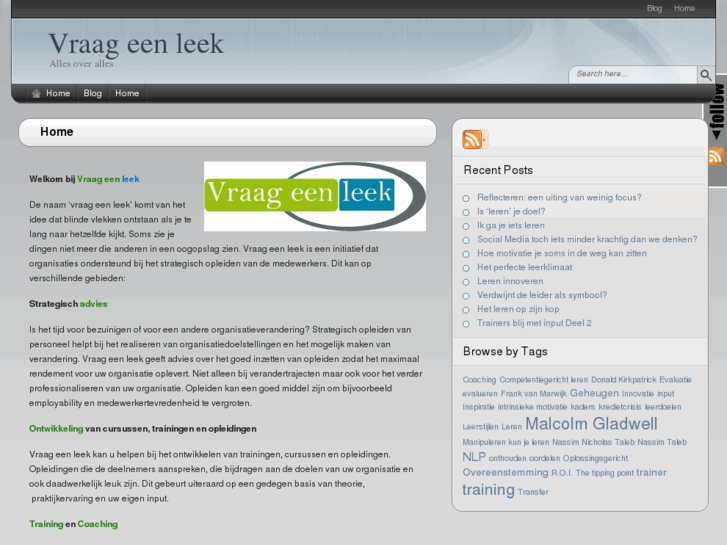 www.vraageenleek.nl