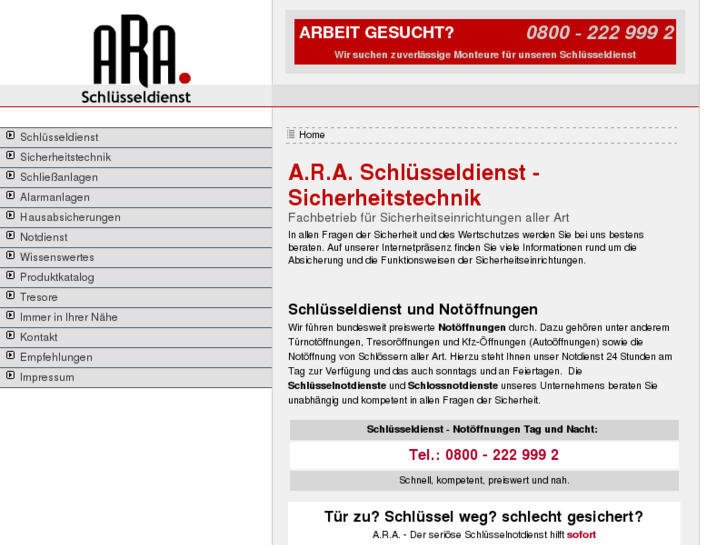 www.ara-schluesseldienst.de