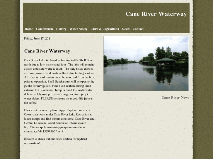 www.caneriverwaterway.com