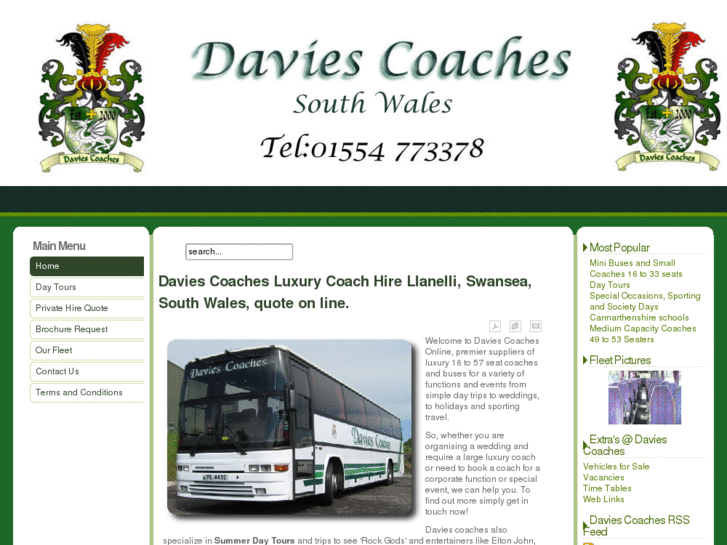 www.daviescoaches.biz