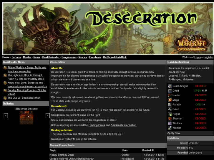 www.desecrators.com