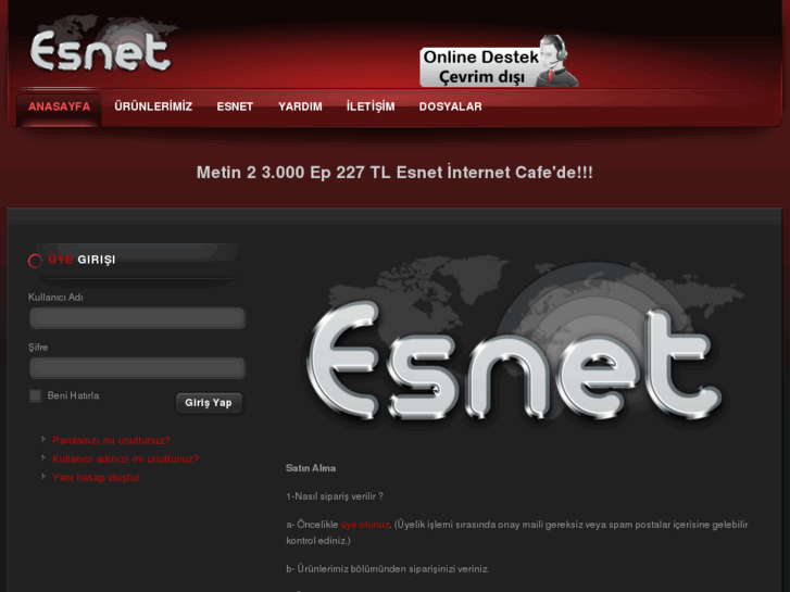 www.esnetcafe.com